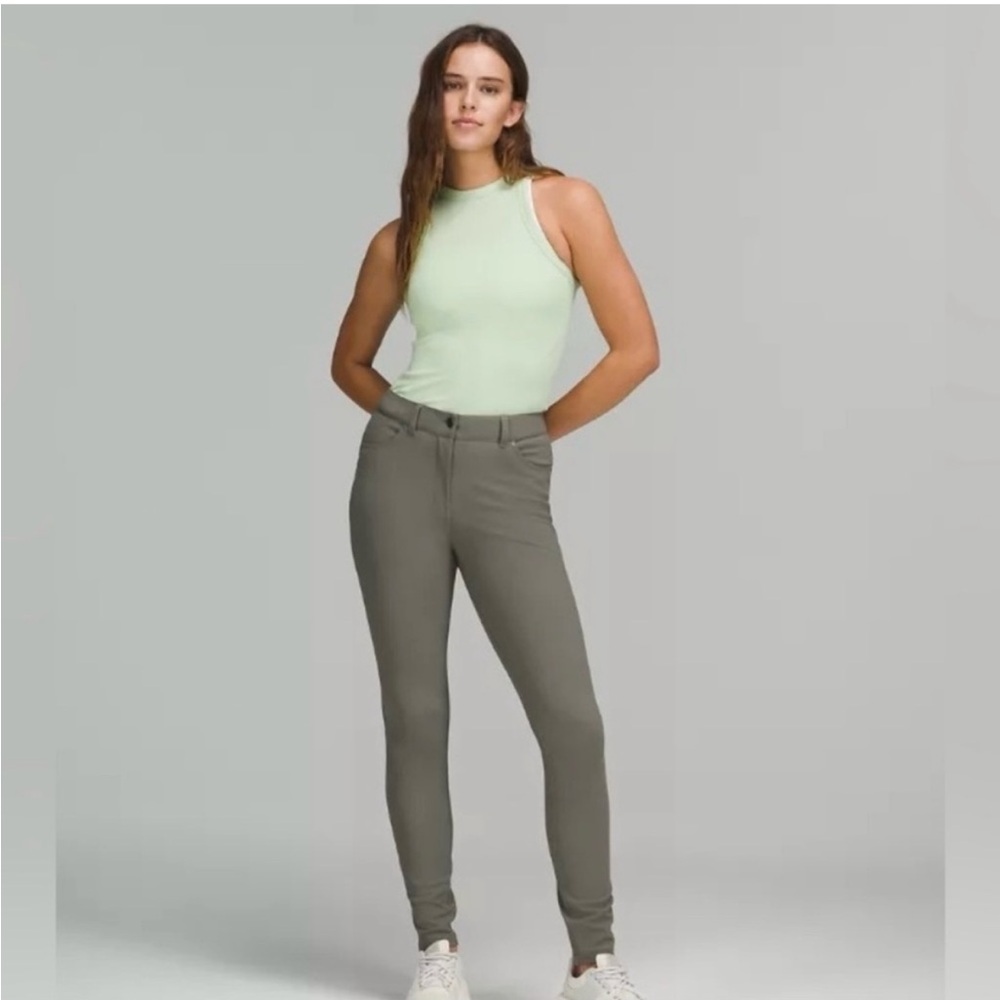 Lululemon City Sleek Slim-Fit 5 Pocket High Rise Pant